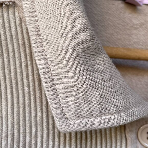 Crave Fame Cropped Tan Corduroy Button Down Jacket Juniors XL - Picture 6 of 16